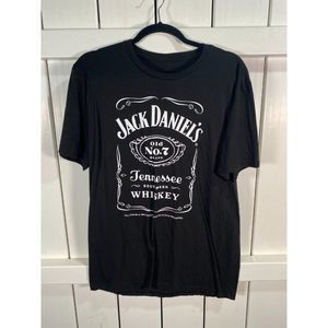 New Jack Daniel's Men's Graphic Tee Shirt Black Large